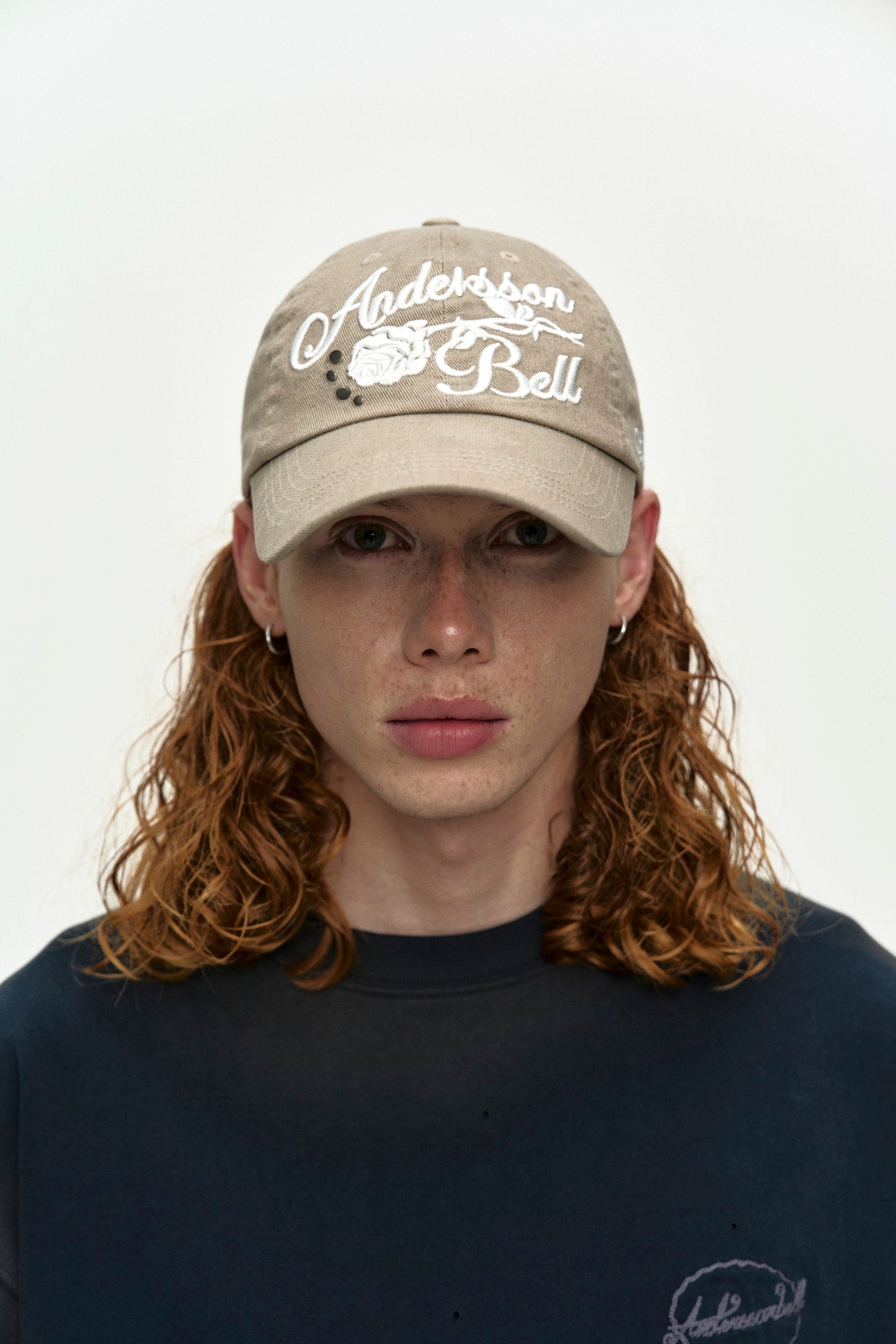 Andersson Bell - (essential) Washed Riveted Rose Cap (Essential) product image 4 | TRAB K-Fashion Australia