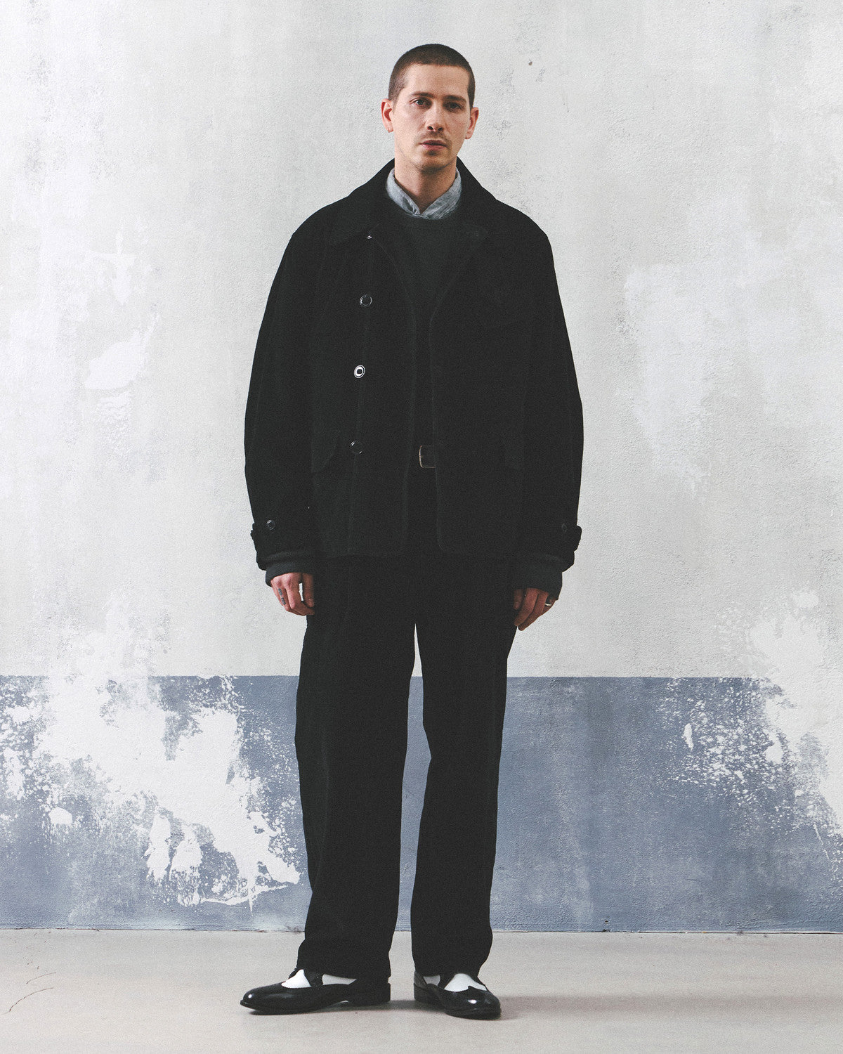Eastlogue - Architect Work Jacket (Black Corduroy) product image 1 | TRAB K-Fashion Australia
