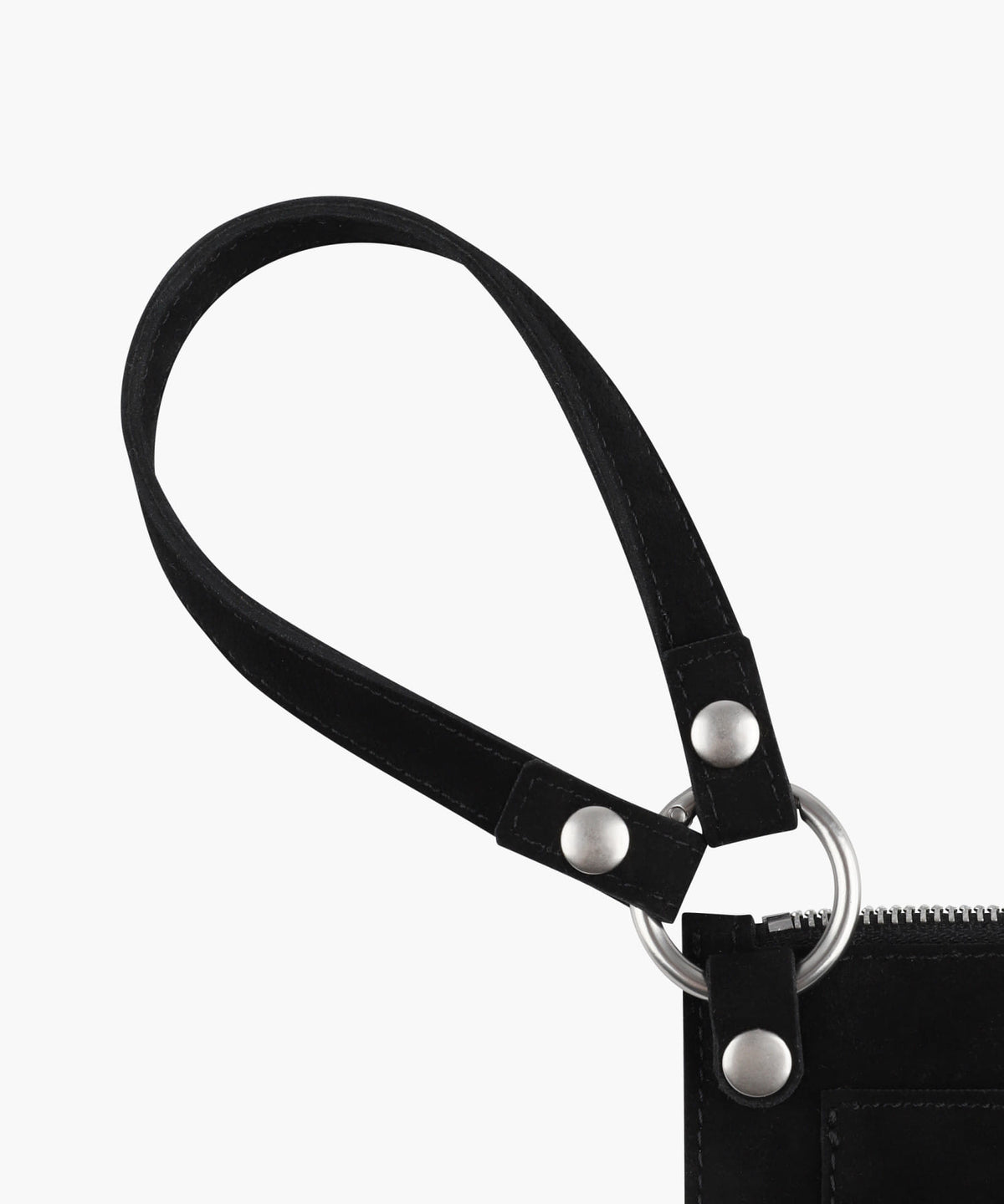 Marithe & Francois Girbaud - Strap Snap Card Wallet (Black) product image 4 | TRAB K-Fashion Australia