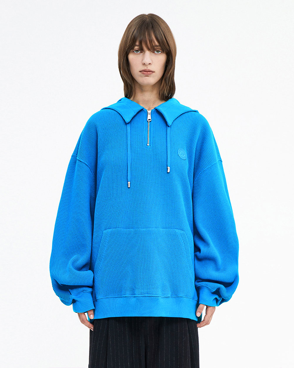 Ader Error - Speric logo hoodie (Sky blue) product image 1 | TRAB K-Fashion Australia