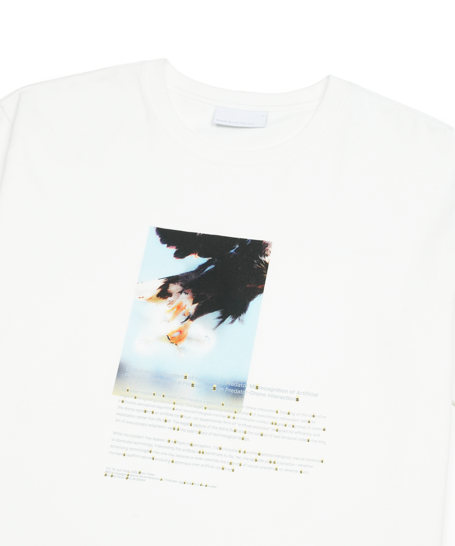 San San Gear - Over Tech T-Shirt (White) product image 6 | TRAB K-Fashion Australia