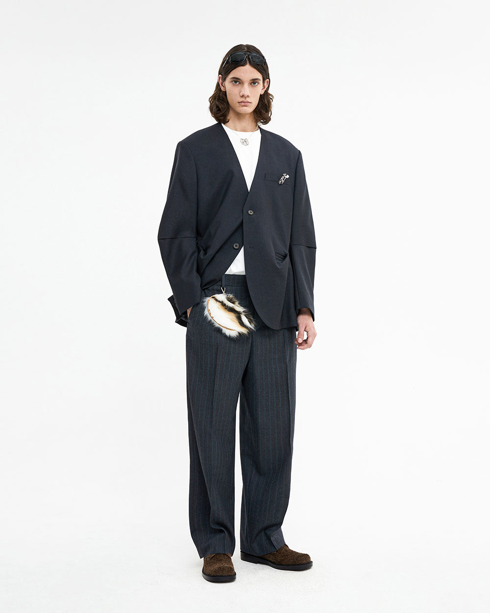 Ader Error - Ortei blazer (Charcoal) product image 4 | TRAB K-Fashion Australia