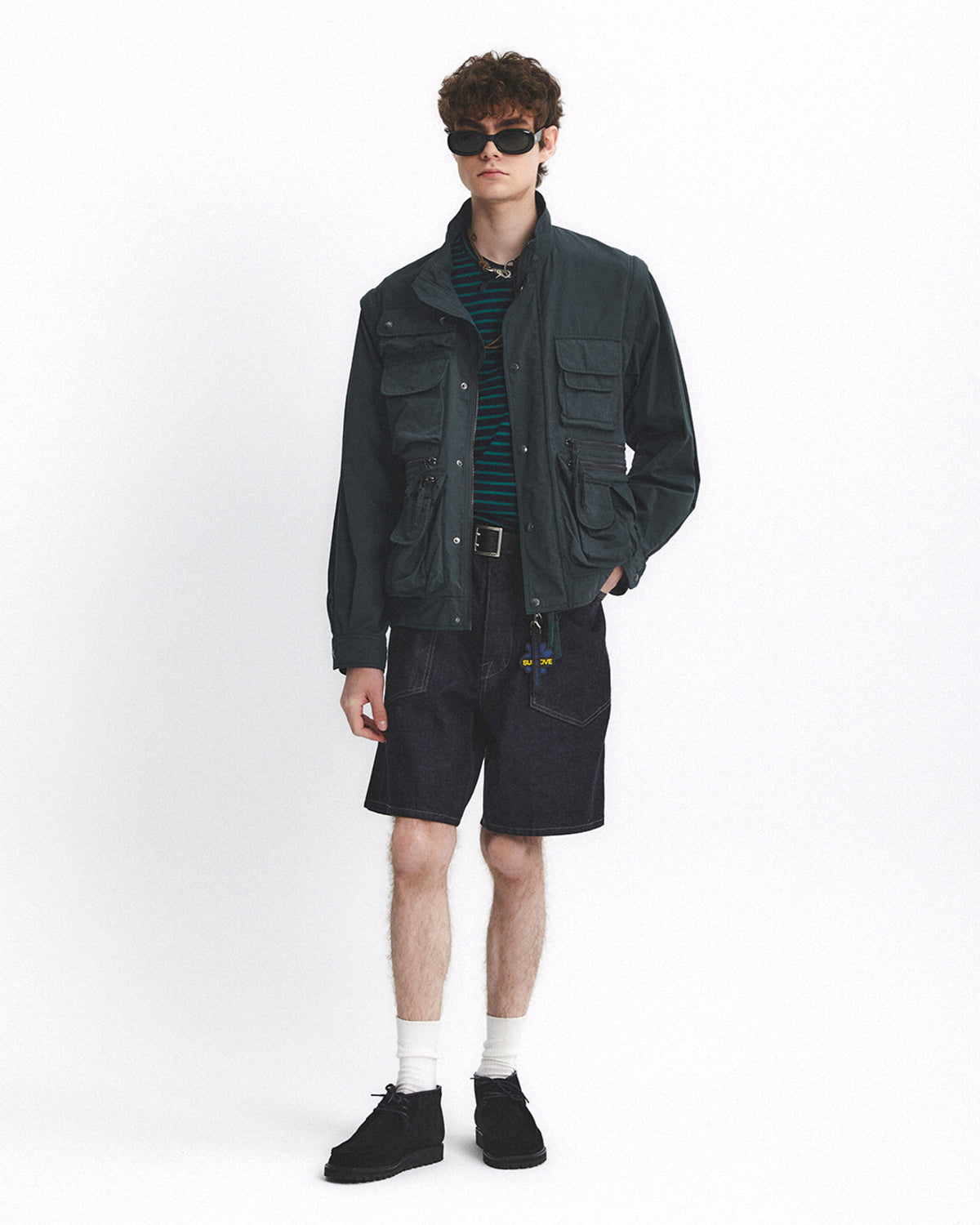 Eastlogue - Transform Cameraman Jumper (Blue Green) product image 4 | TRAB K-Fashion Australia