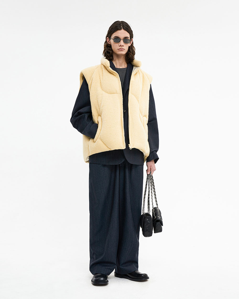 Ader Error - Clade puffer vest (Yellow) product image 1 | TRAB K-Fashion Australia