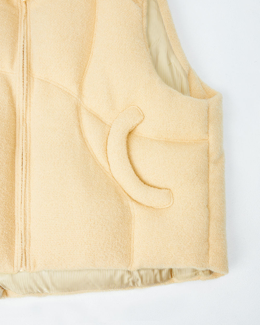 Ader Error - Clade puffer vest (Yellow) product image 4 | TRAB K-Fashion Australia