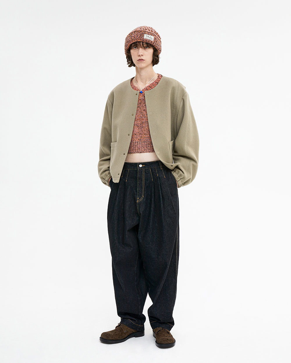 Ader Error - Ferdin jacket (Beige) product image 5 | TRAB K-Fashion Australia