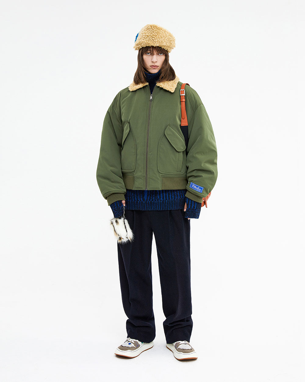 Ader Error - Wegon jumper (Khaki) product image 1 | TRAB K-Fashion Australia