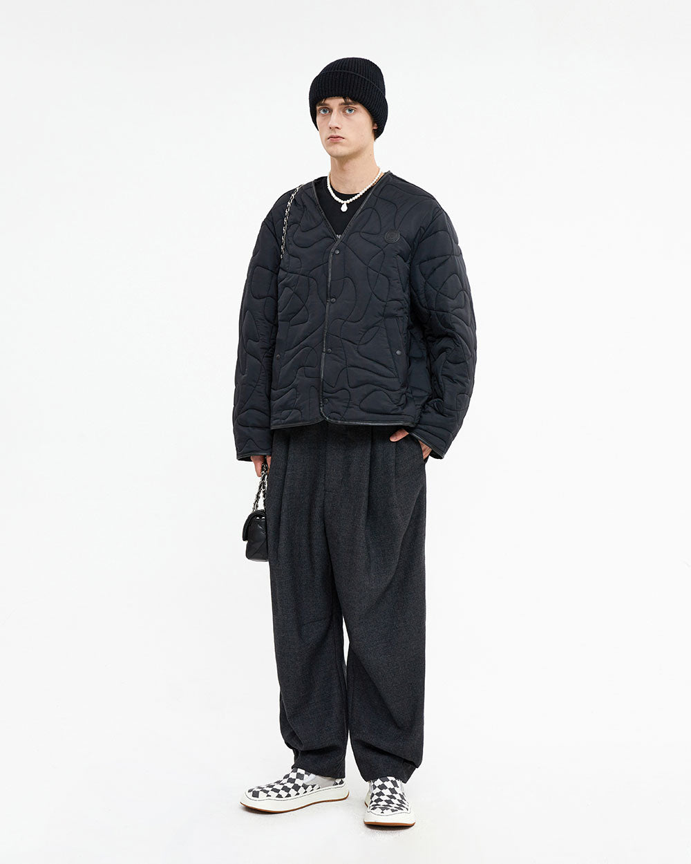 Ader Error - Weird jumper (Noir) product image 1 | TRAB K-Fashion Australia
