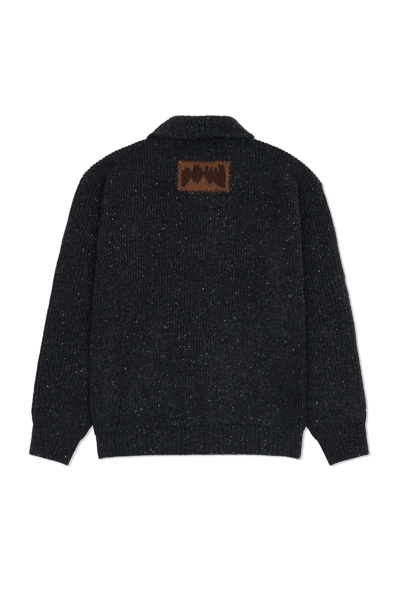 Ioedle - Building Forest Wool Blend Half Zip-Up Knit Pullover (Charcoal) product image 3 | TRAB K-Fashion Australia
