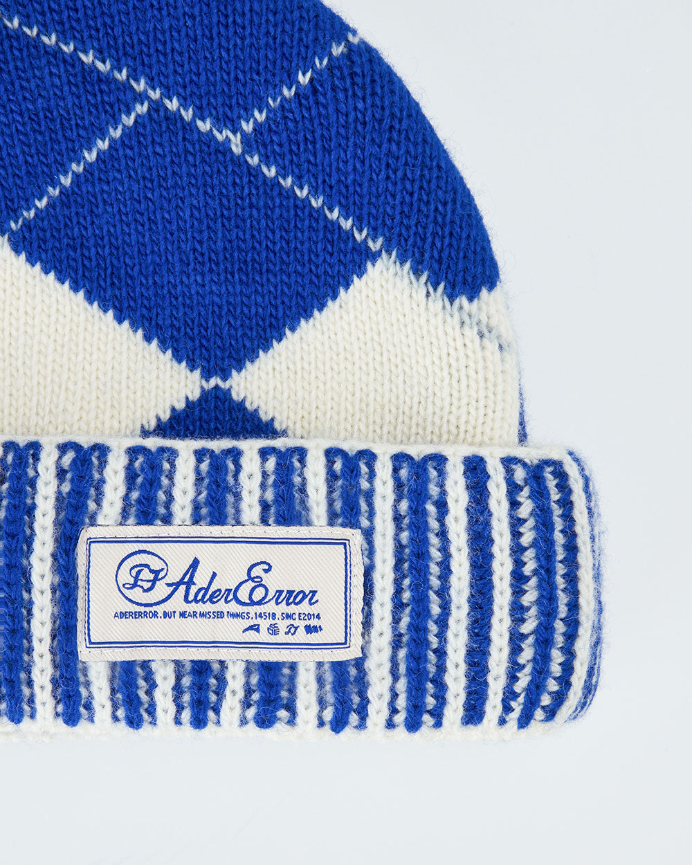 Ader Error - Tenit beanie (Z-Blue) product image 7 | TRAB K-Fashion Australia