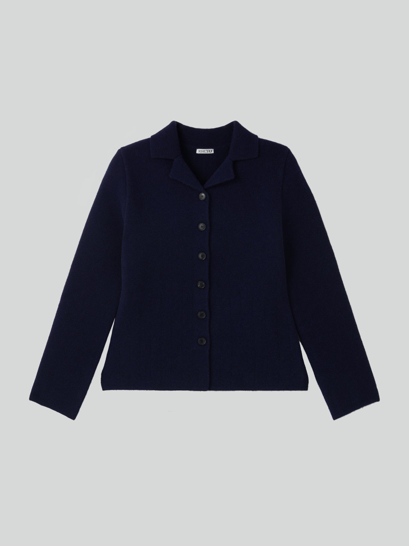 Recto - Button Up Knit Cardigan (Dark Navy) product image 10 | TRAB K-Fashion Australia
