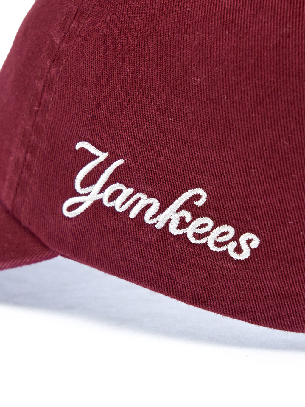 MLB Korea - MLB Signature Unstructured Ball Cap New York Yankees (Wine) product image 10 | TRAB K-Fashion Australia