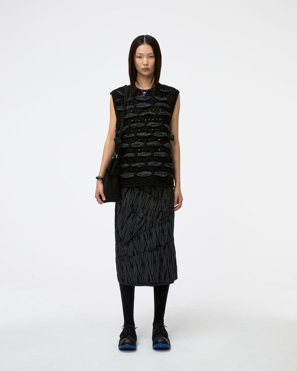 Ader Error - Knit Vest Product. 58 (Noir) product image 1 | TRAB K-Fashion Australia