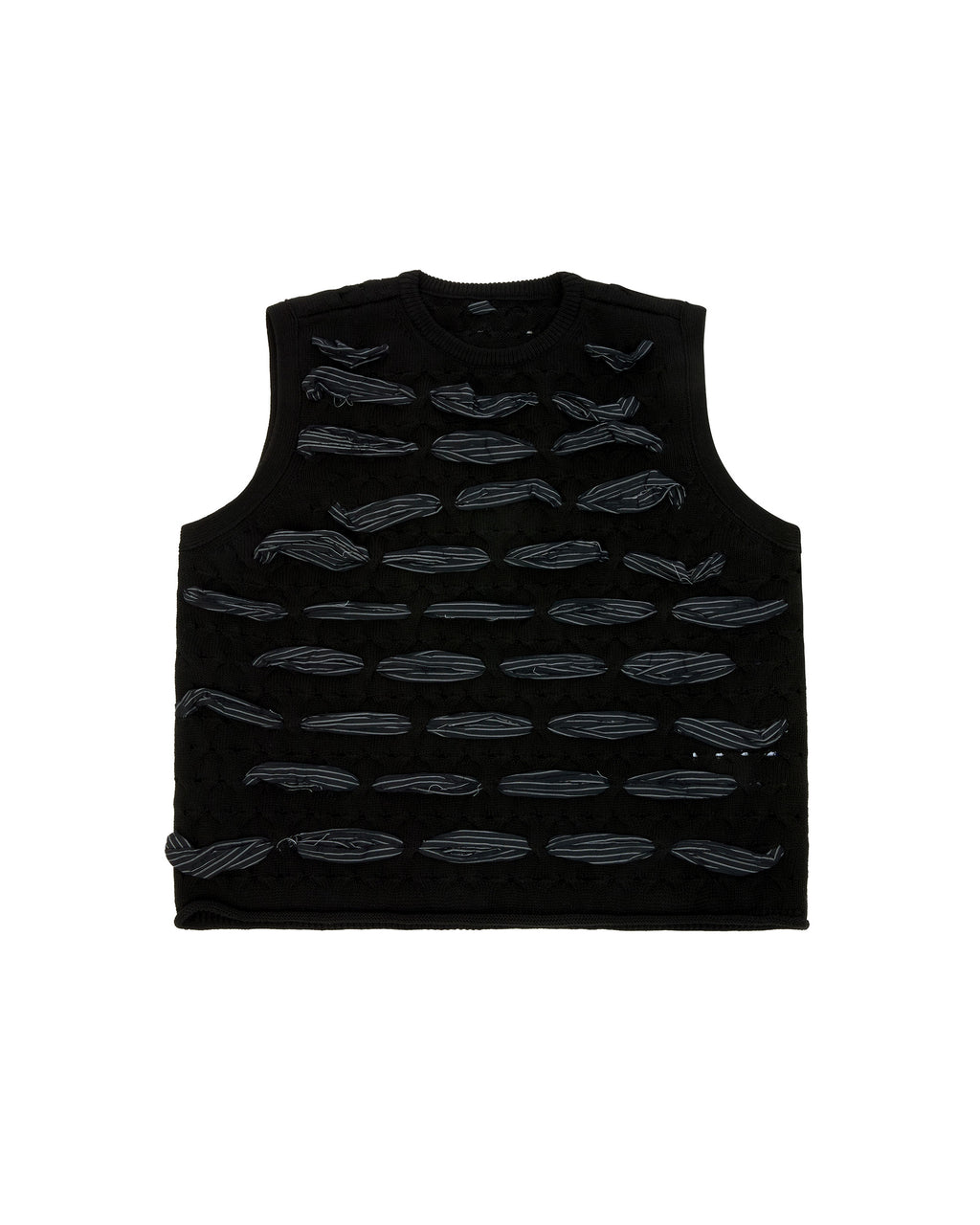 Ader Error - Knit Vest Product. 58 (Noir) product image 9 | TRAB K-Fashion Australia