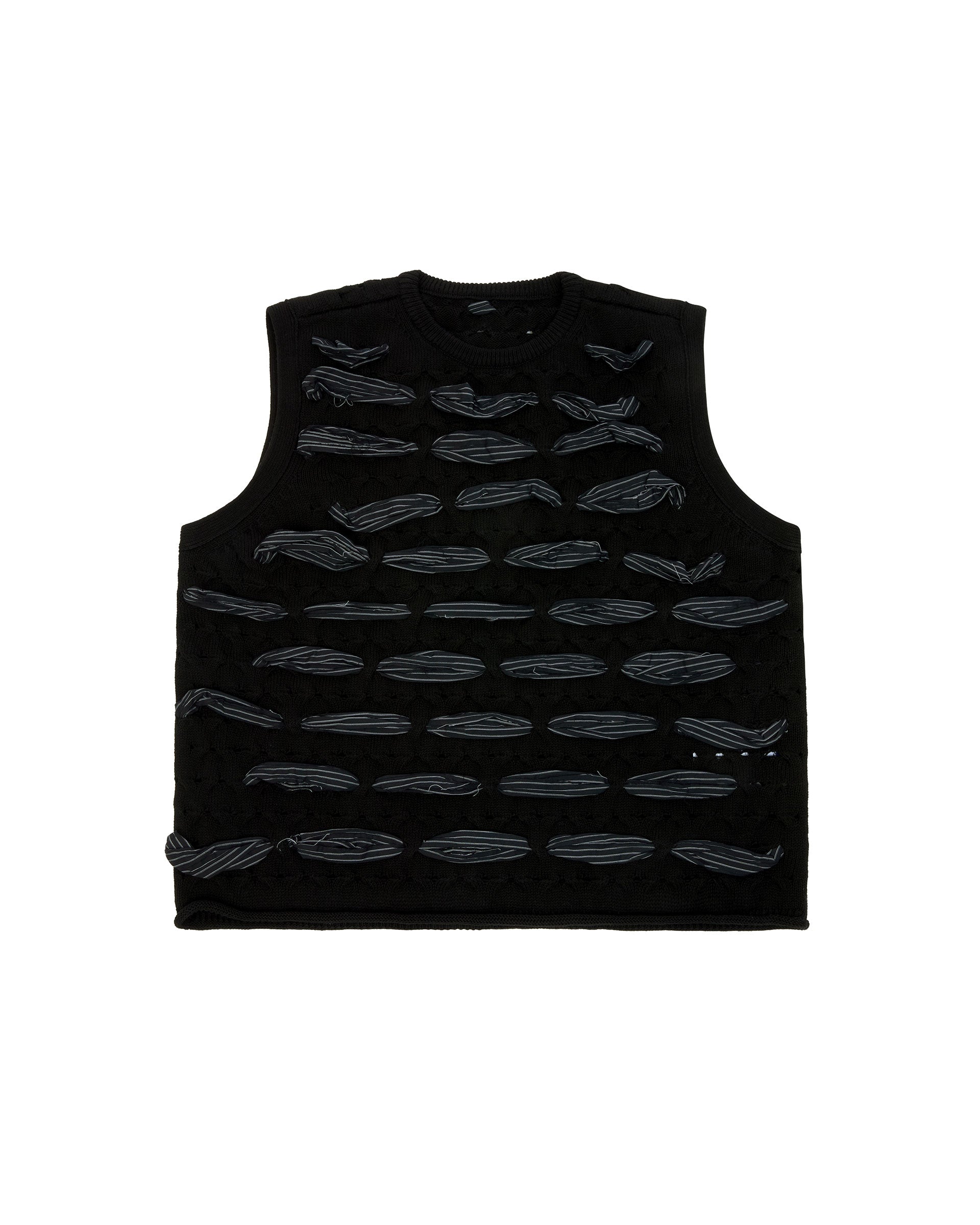 Ader Error - Knit Vest Product. 58 (Noir) product image 9 | TRAB K-Fashion Australia
