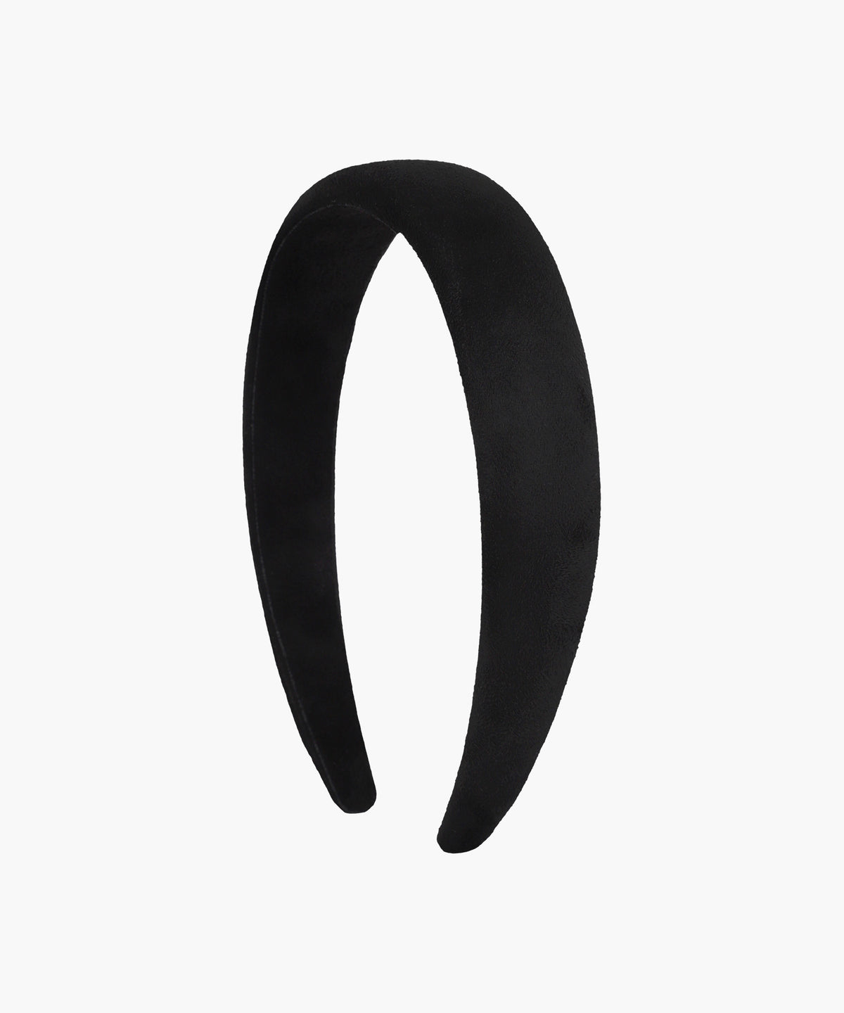 Marithe & Francois Girbaud - Circle Logo Suede Hairband (Black) product image 1 | TRAB K-Fashion Australia