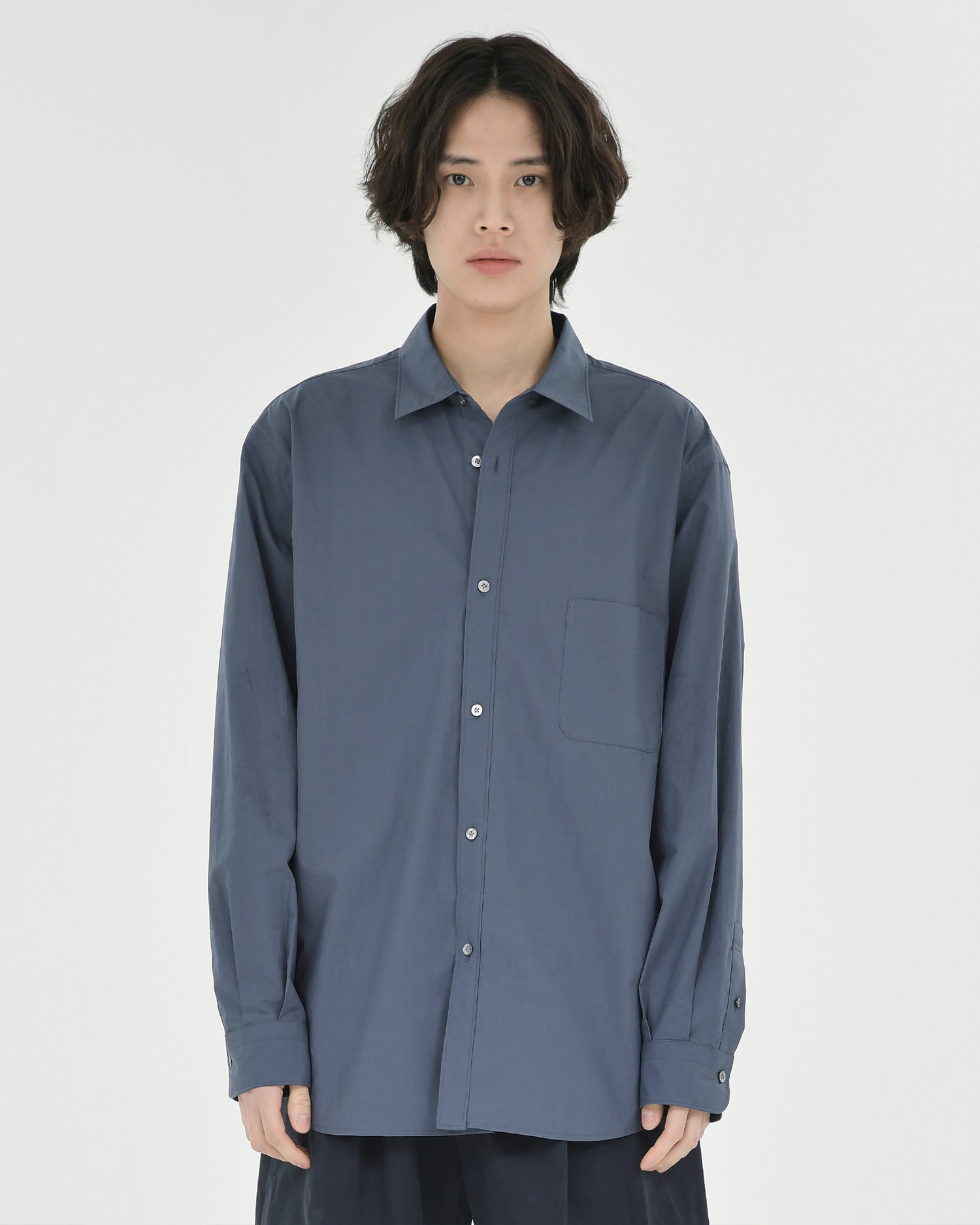 Brownyard - Essential Shirt (Charcoal) product image 1 | TRAB K-Fashion Australia