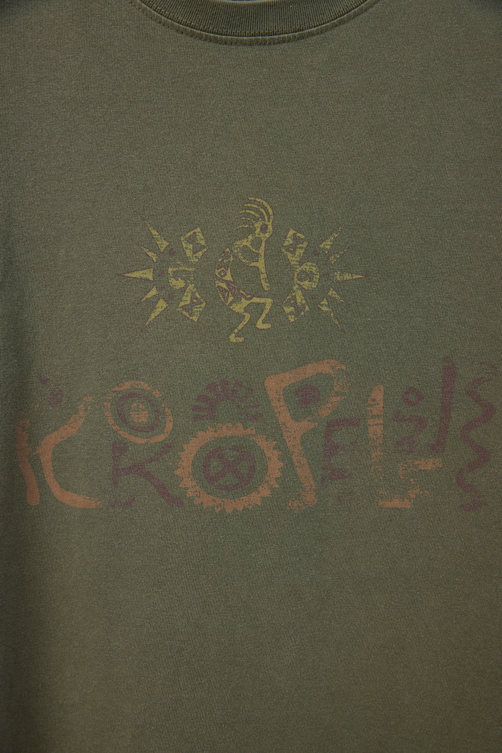 Hatchingroom - Kokopelli Tee (Dark Khaki) product image 4 | TRAB K-Fashion Australia