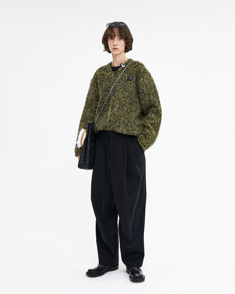 Ader Error - Mingle cardigan (Noir) product image 4 | TRAB K-Fashion Australia