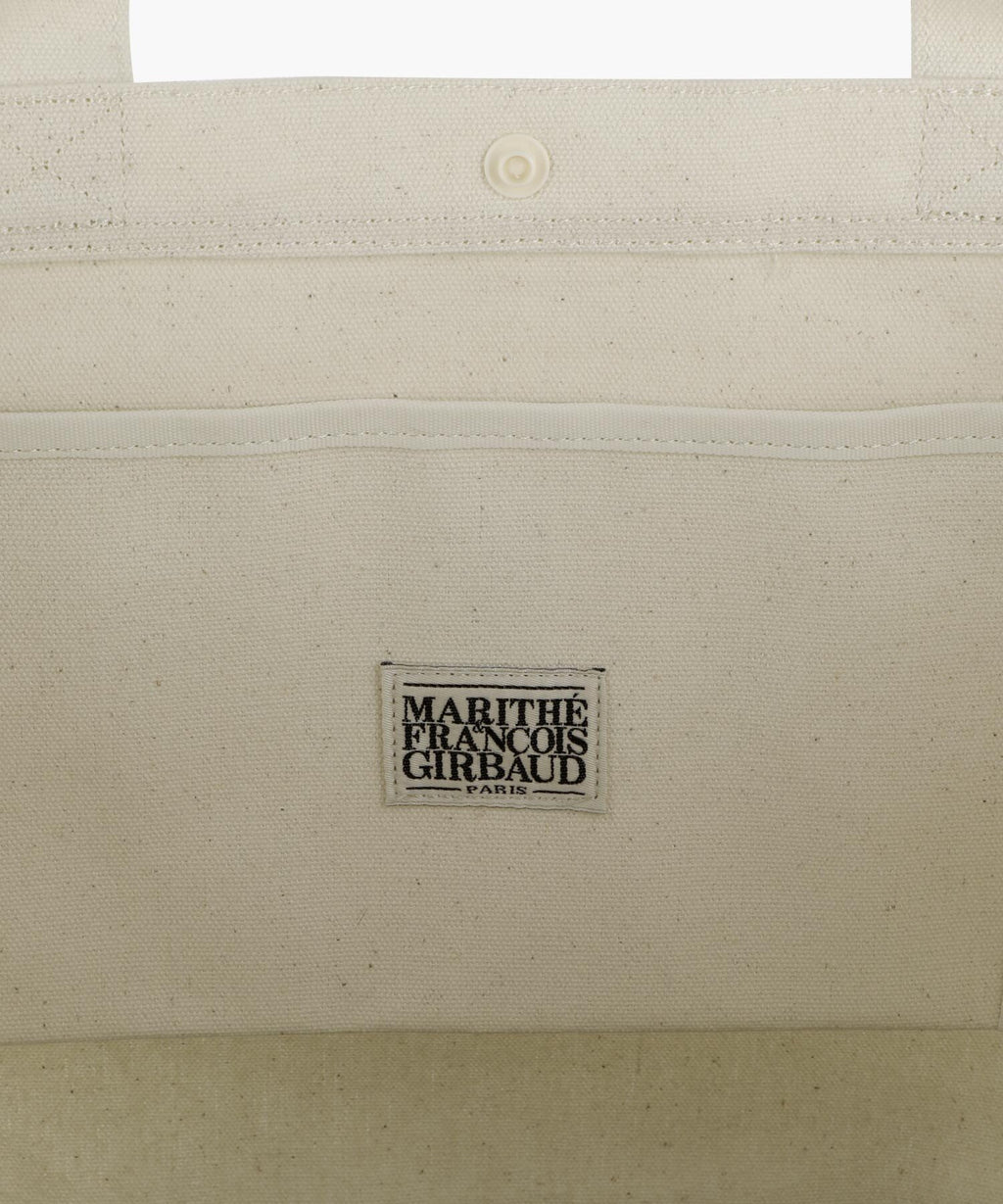 Marithe & Francois Girbaud - Classic Logo Big Shopper Bag (Natural) product image 5 | TRAB K-Fashion Australia