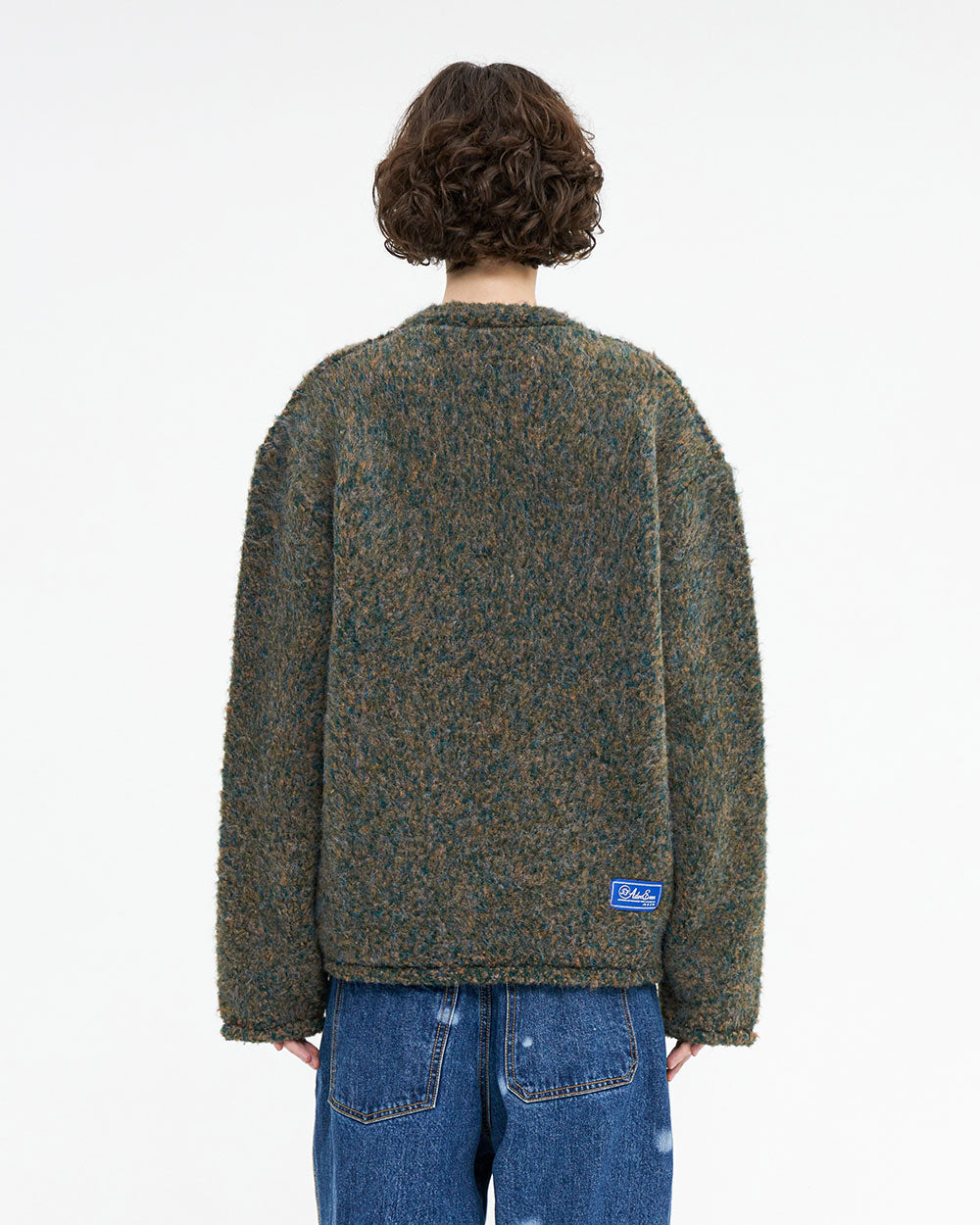 Ader Error - Mingle cardigan (Green) product image 3 | TRAB K-Fashion Australia