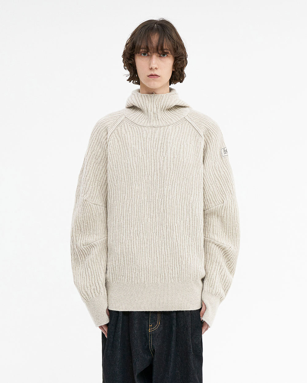 Ader Error - Clava knit (Beige) product image 1 | TRAB K-Fashion Australia