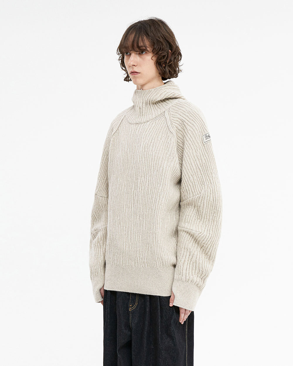 Ader Error - Clava knit (Beige) product image 2 | TRAB K-Fashion Australia