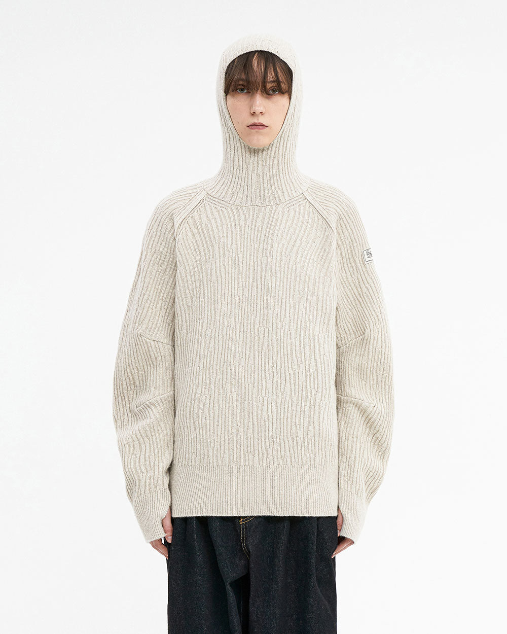 Ader Error - Clava knit (Beige) product image 4 | TRAB K-Fashion Australia
