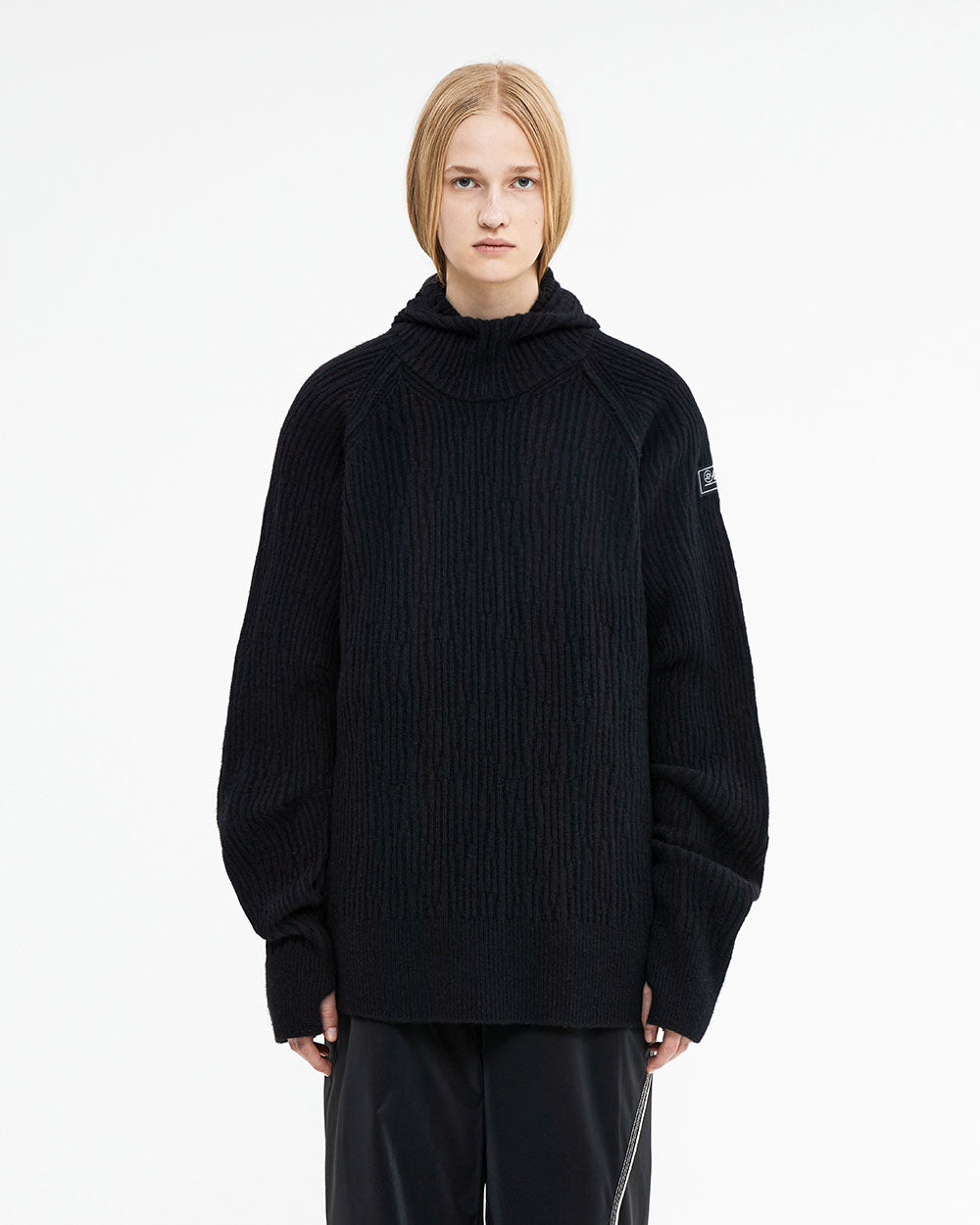 Ader Error - Clava knit (Noir) product image 1 | TRAB K-Fashion Australia
