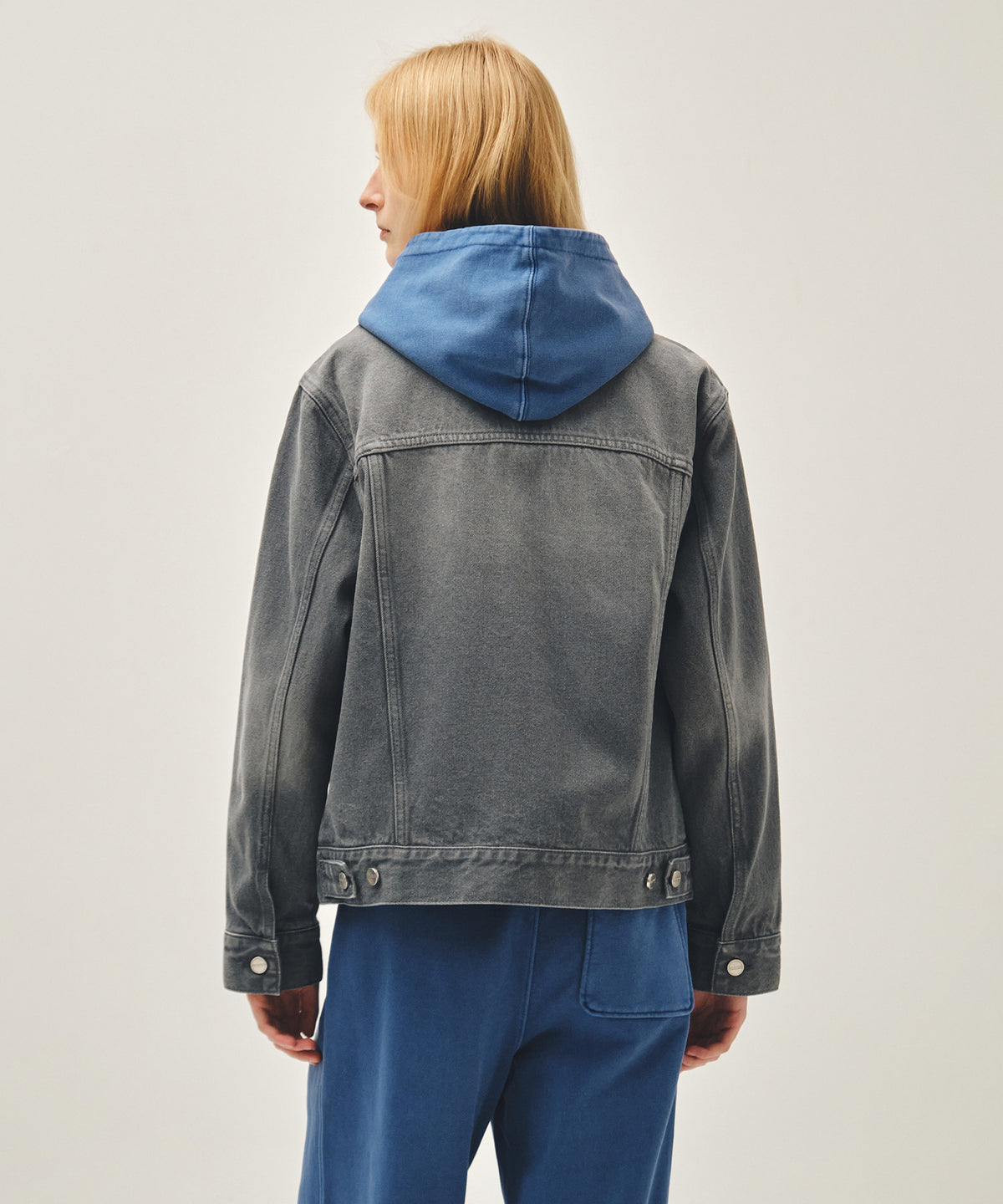 Marithe & Francois Girbaud - Denim Trucker Jacket (Gray) product image 3 | TRAB K-Fashion Australia