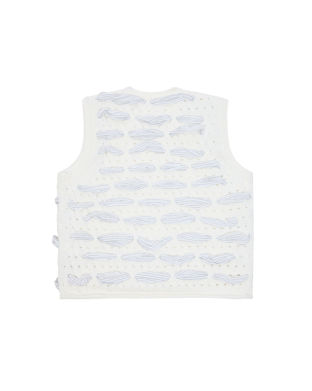 Ader Error - Knit Vest Product. 58 (White) product image 10 | TRAB K-Fashion Australia