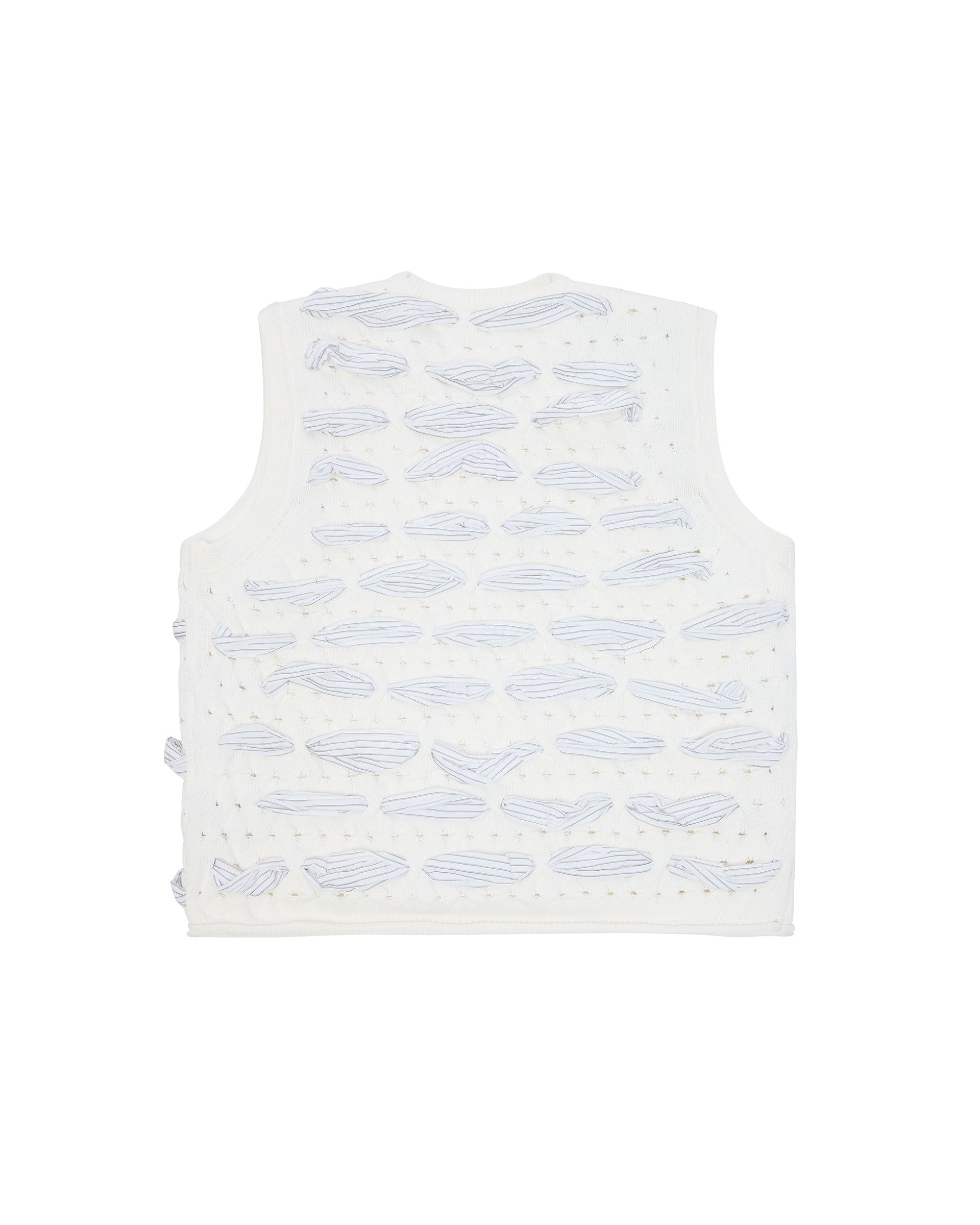 Ader Error - Knit Vest Product. 58 (White) product image 10 | TRAB K-Fashion Australia