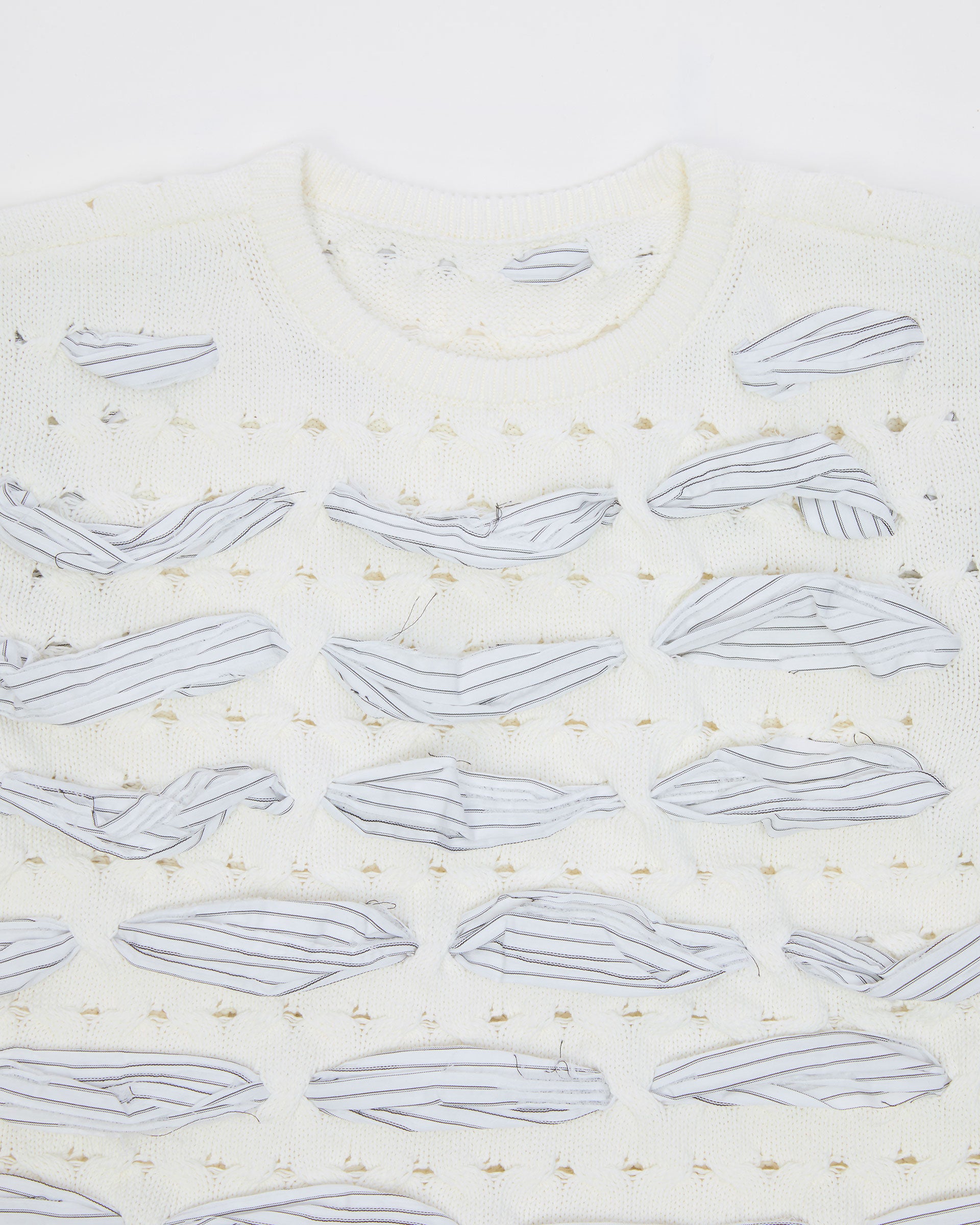 Ader Error - Knit Vest Product. 58 (White) product image 7 | TRAB K-Fashion Australia