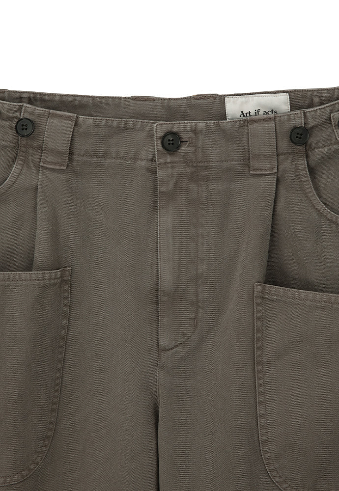 Art if acts - French Workwear Pants (Vintage Brown) product image 11 | TRAB K-Fashion Australia