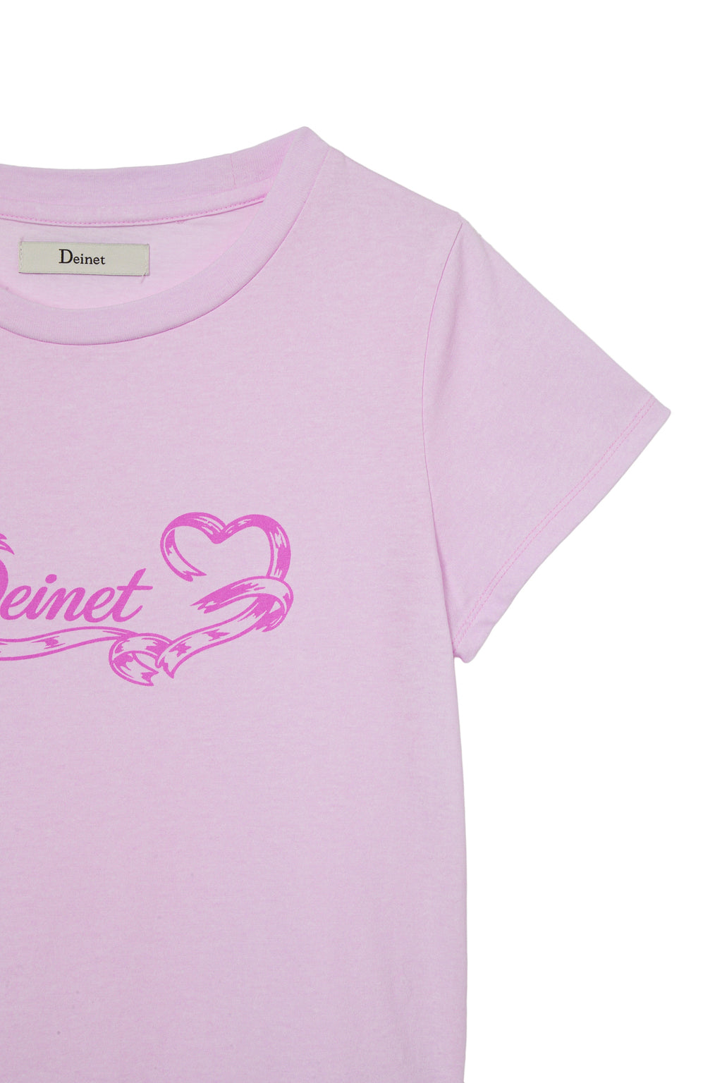 Deinet - Ruffle Washed T-Shirt (Pink) product image 4 | TRAB K-Fashion Australia