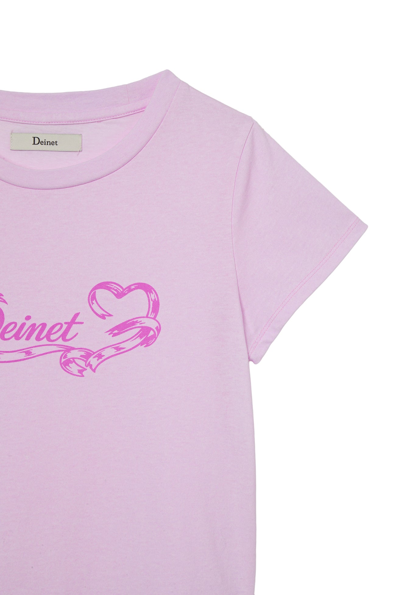 Deinet - Ruffle Washed T-Shirt (Pink) product image 4 | TRAB K-Fashion Australia