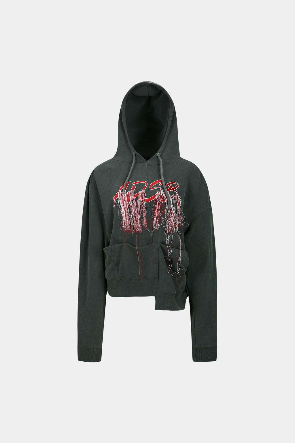 Andersson Bell - (essential) Unisex Rework Adsb Cheerleader Hoodie (Charcoal) product image 4 | TRAB K-Fashion Australia