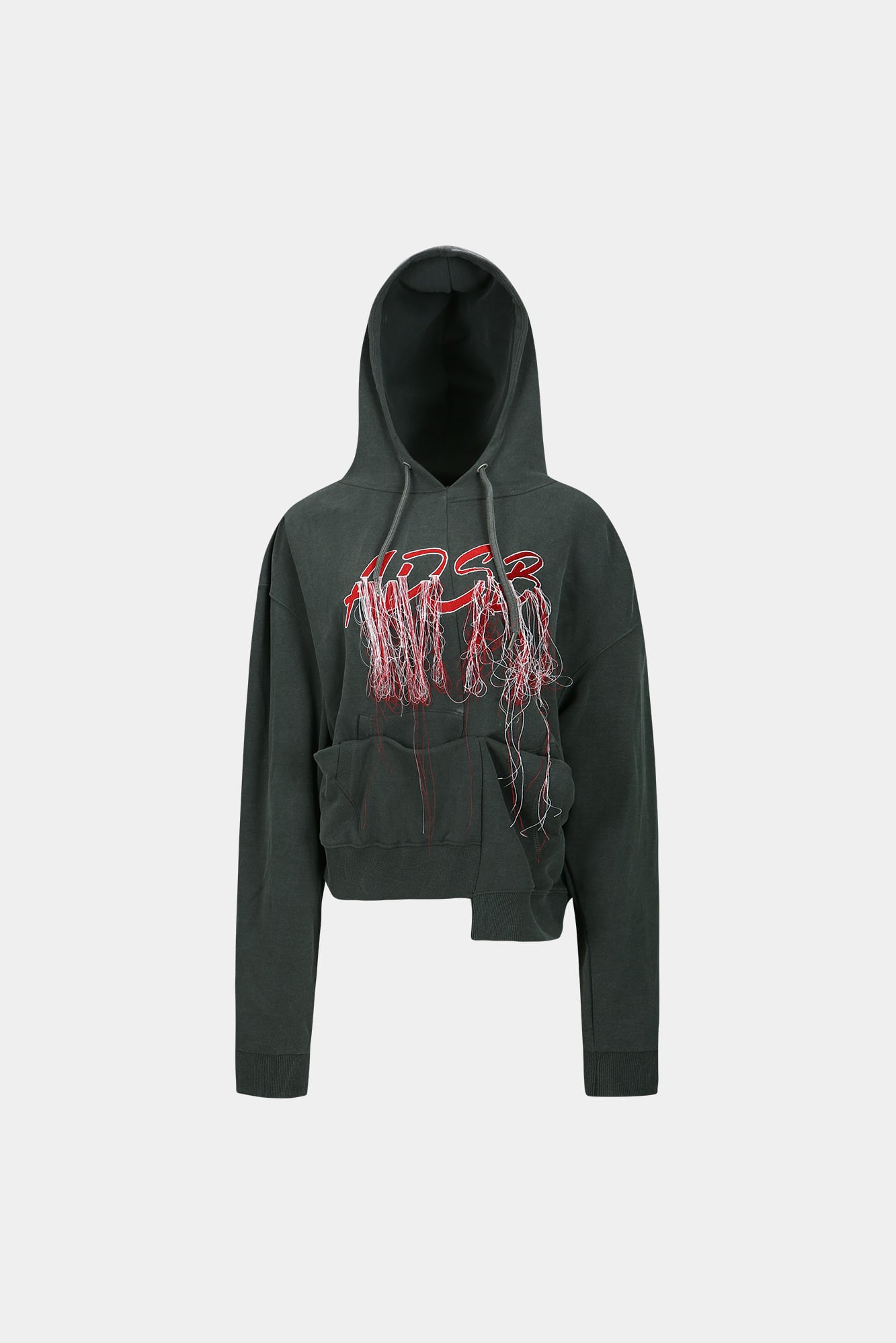 Andersson Bell - (essential) Unisex Rework Adsb Cheerleader Hoodie (Charcoal) product image 4 | TRAB K-Fashion Australia