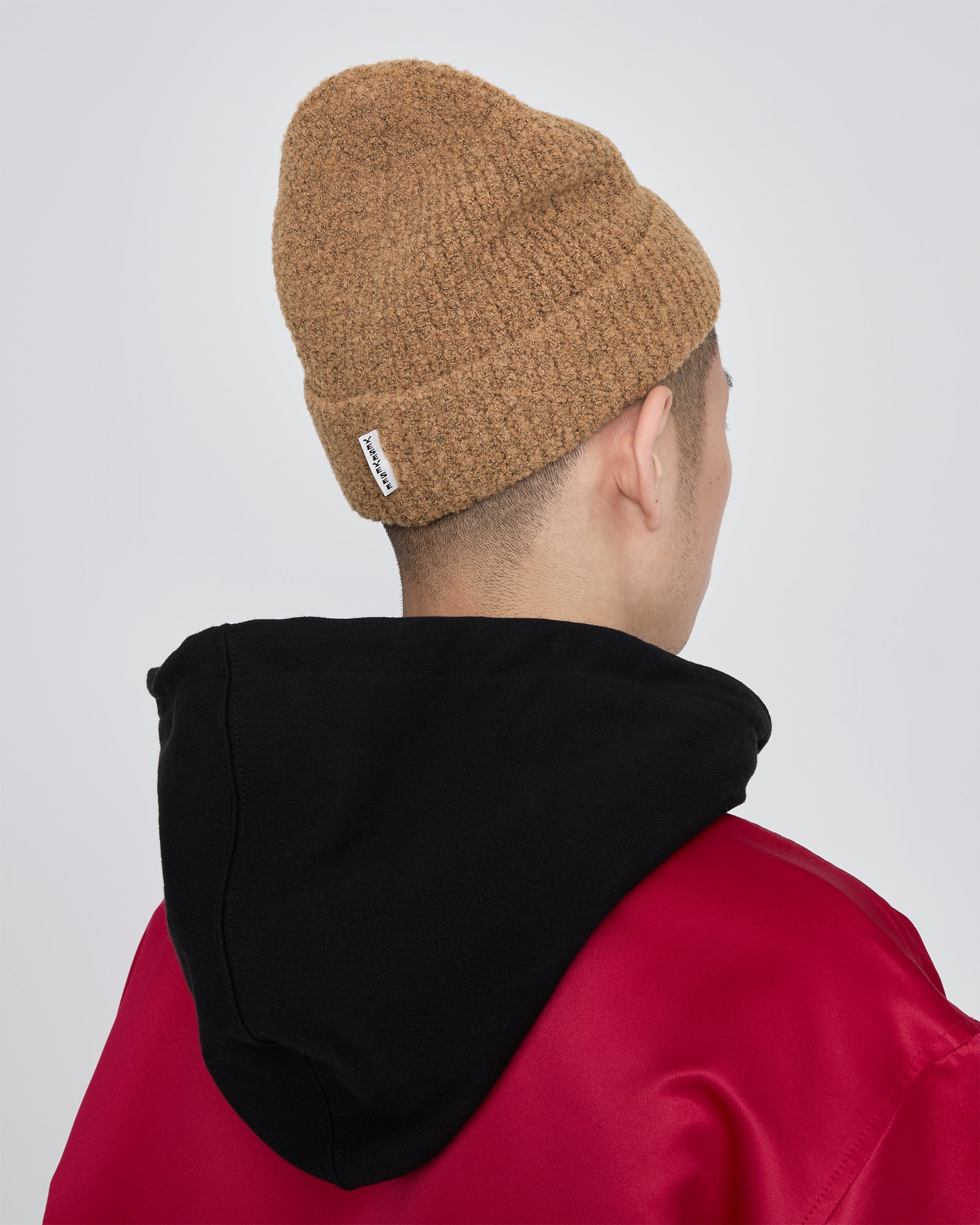 yeseyesee - Fuzzy Beanie (Camel) product image 6 | TRAB K-Fashion Australia