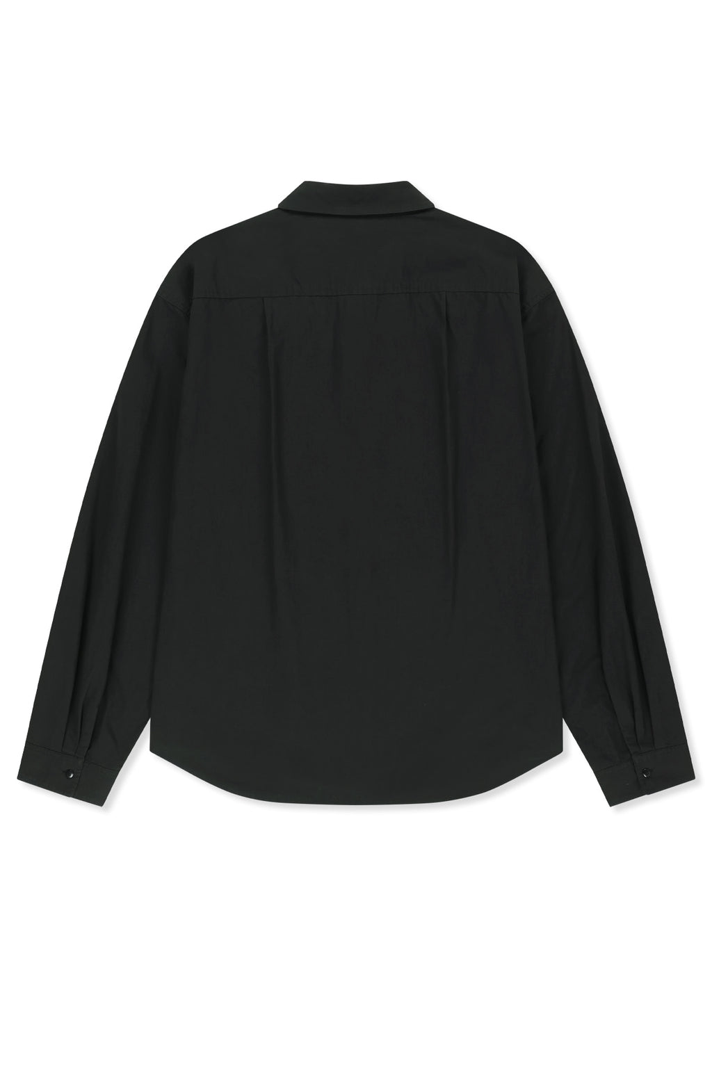 Matin Kim - Washed Cotton Pocket Shirt (Black) product image 2 | TRAB K-Fashion Australia