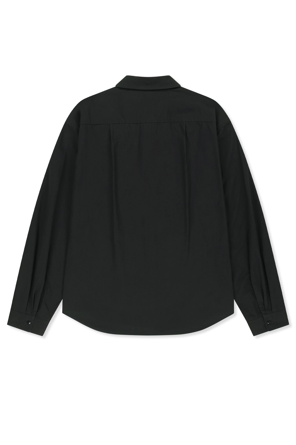 Matin Kim - Washed Cotton Pocket Shirt (Black) product image 2 | TRAB K-Fashion Australia