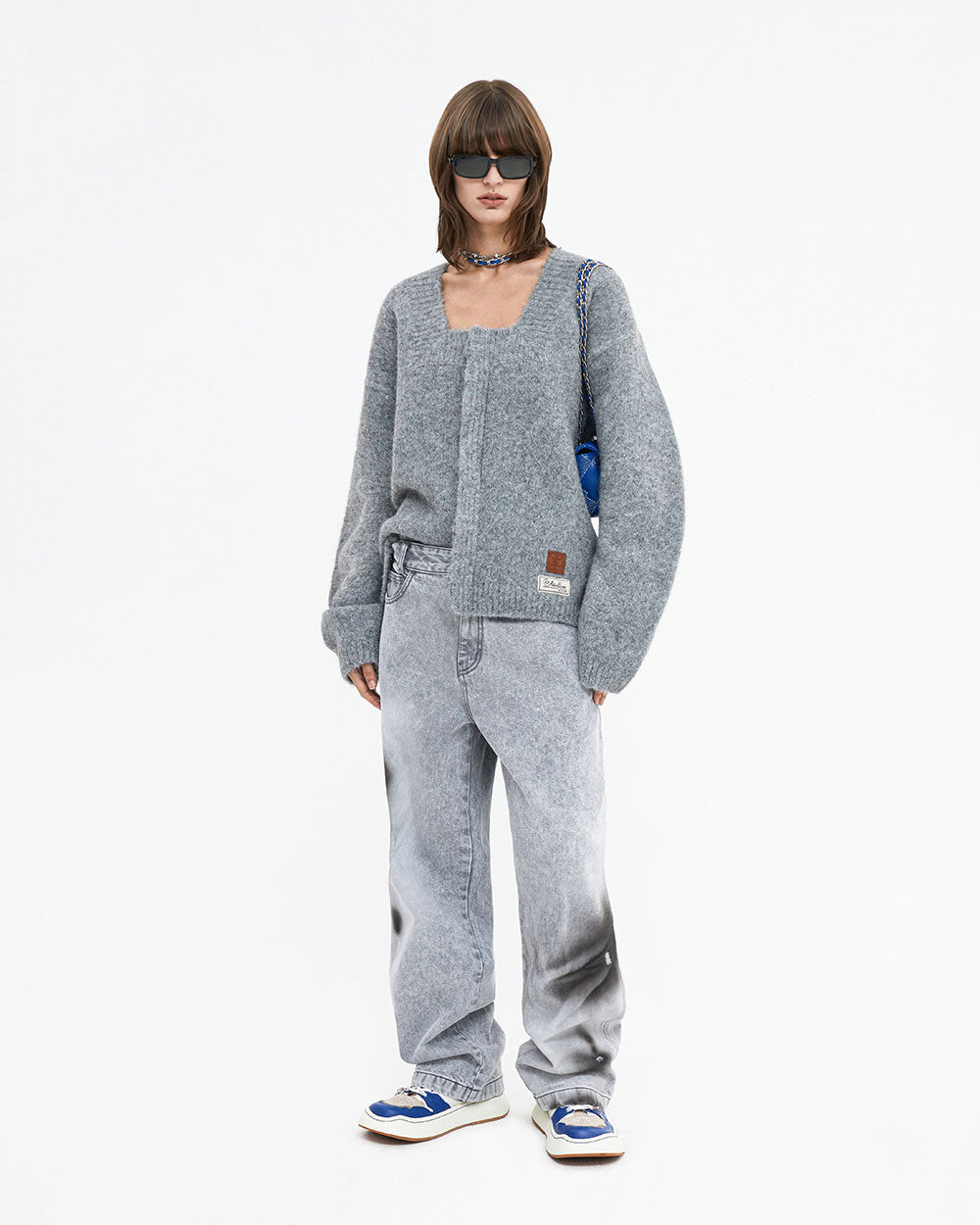 Ader Error - Fendig jeans (Grey) product image 4 | TRAB K-Fashion Australia