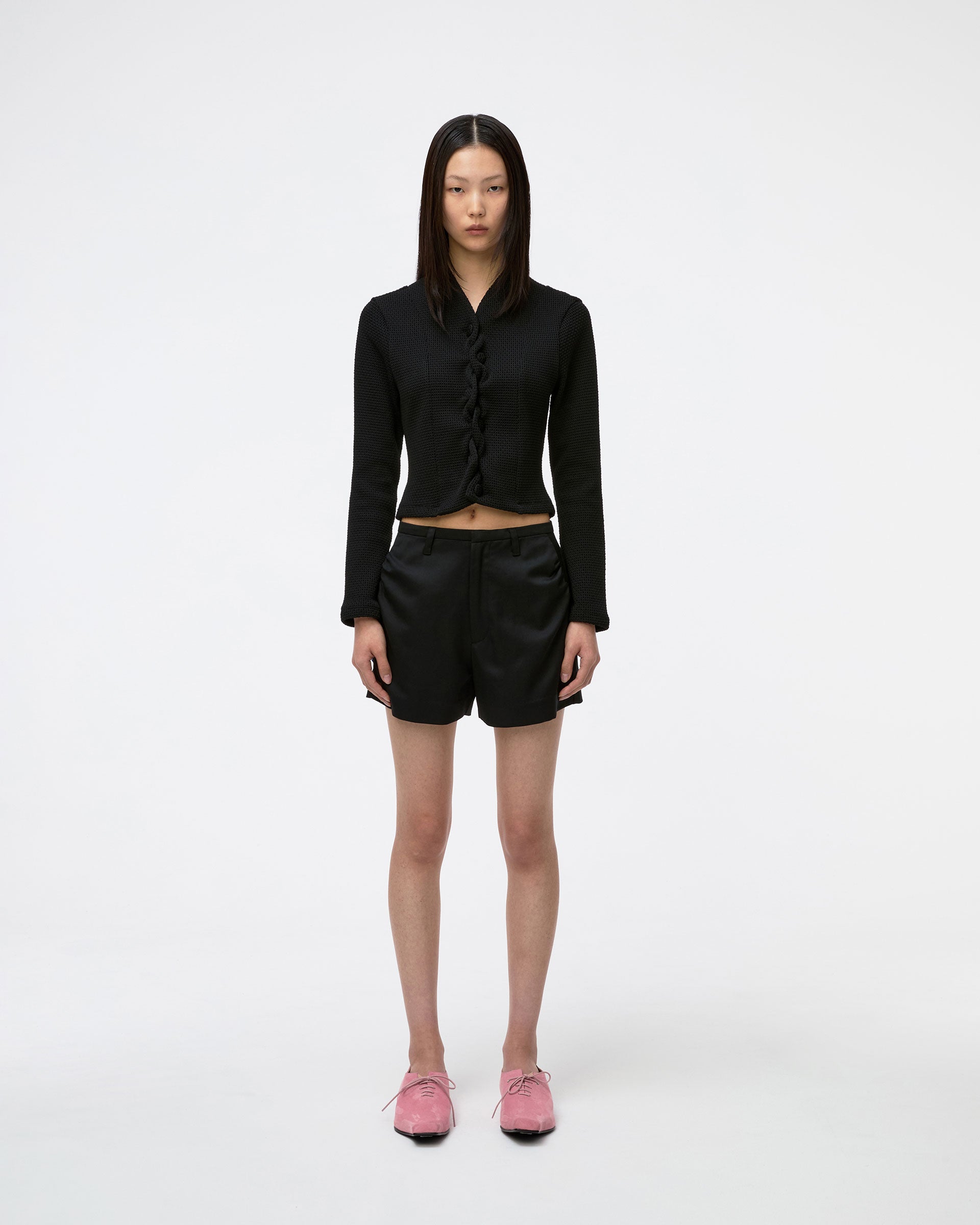 Ader Error - Cardigan Product. 62 (Noir) product image 2 | TRAB K-Fashion Australia