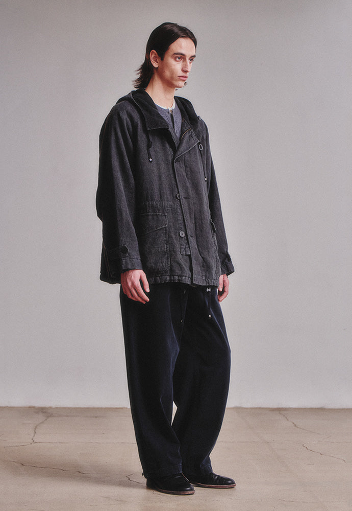 Art if acts - Linen Military Parka (Black) product image 6 | TRAB K-Fashion Australia