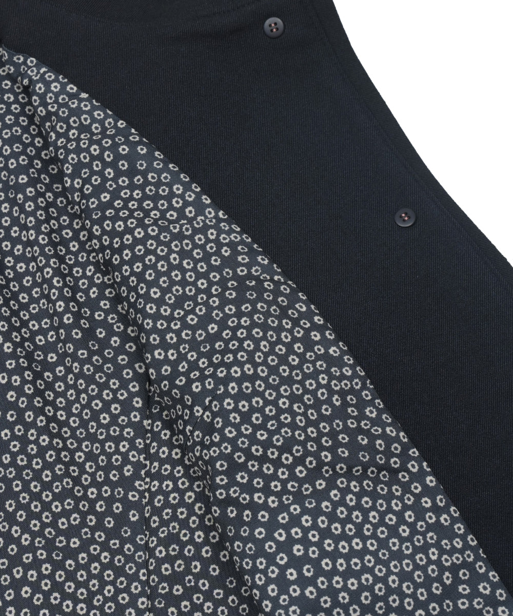 Coyseio - Rounded Raw Hem Jacket (Navy) product image 16 | TRAB K-Fashion Australia