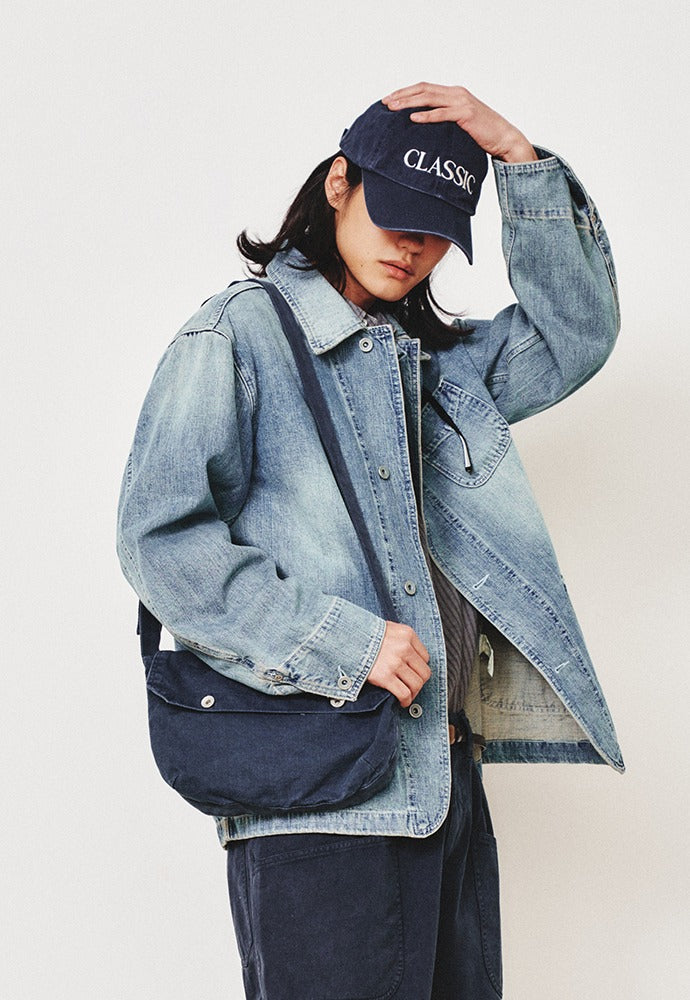 Art if acts - French Bread Bag (Navy) product image 1 | TRAB K-Fashion Australia