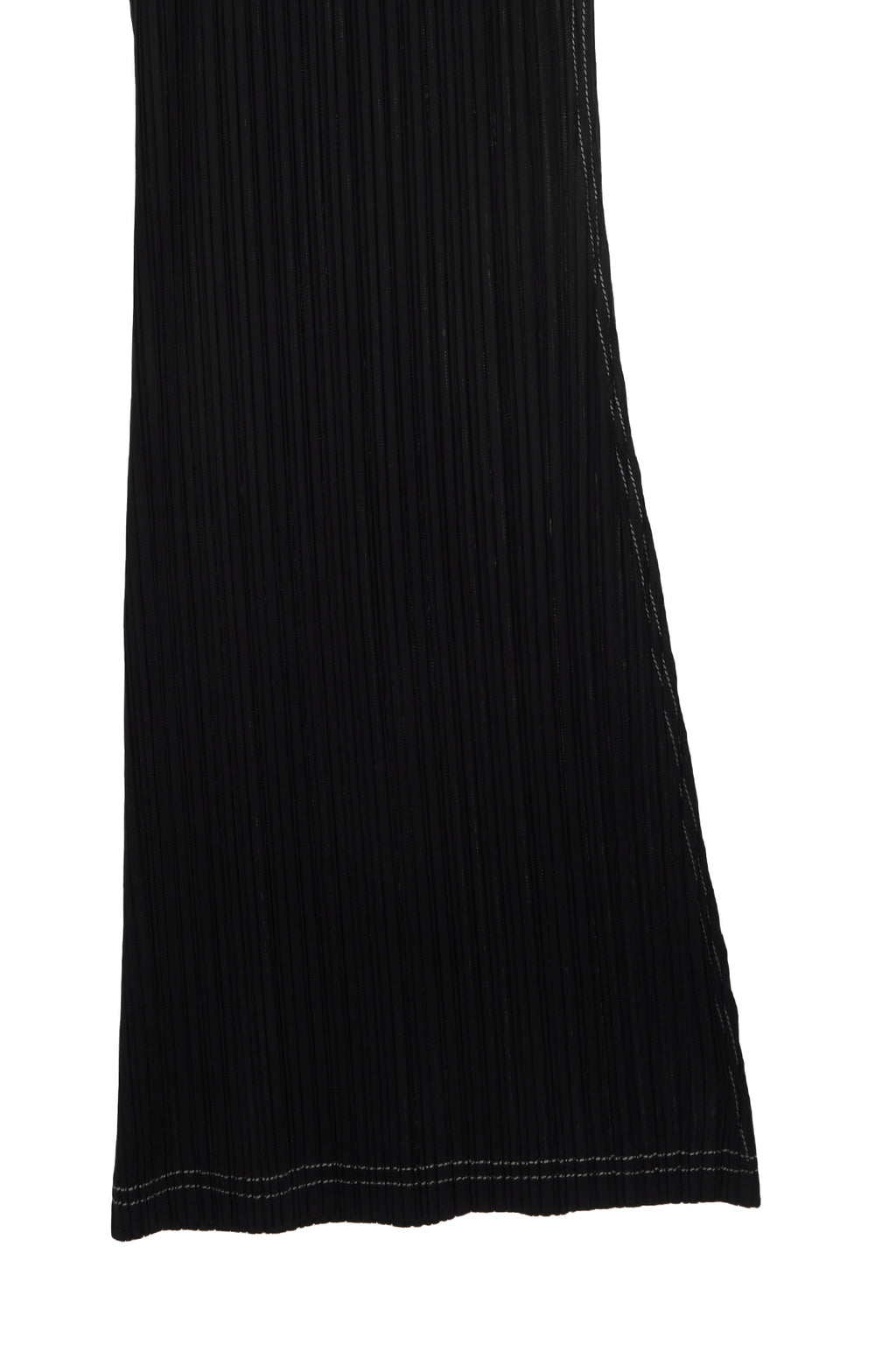 Matin Kim - Pleats Stitch Layered Pants (Black) product image 4 | TRAB K-Fashion Australia