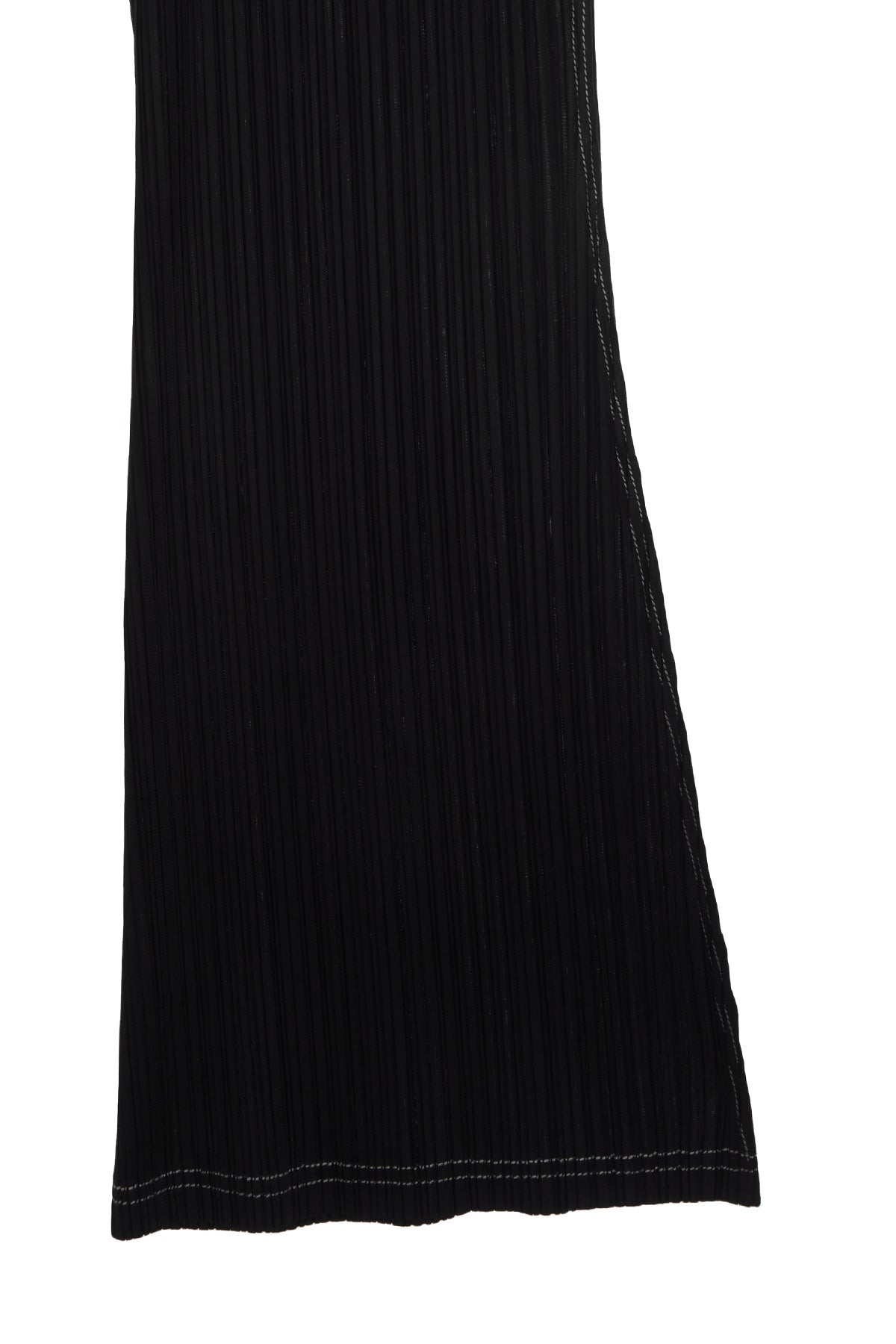 Matin Kim - Pleats Stitch Layered Pants (Black) product image 4 | TRAB K-Fashion Australia