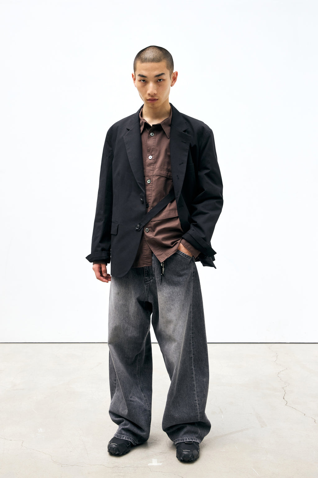 Hatchingroom - Tailored Jacket (Black) product image 10 | TRAB K-Fashion Australia