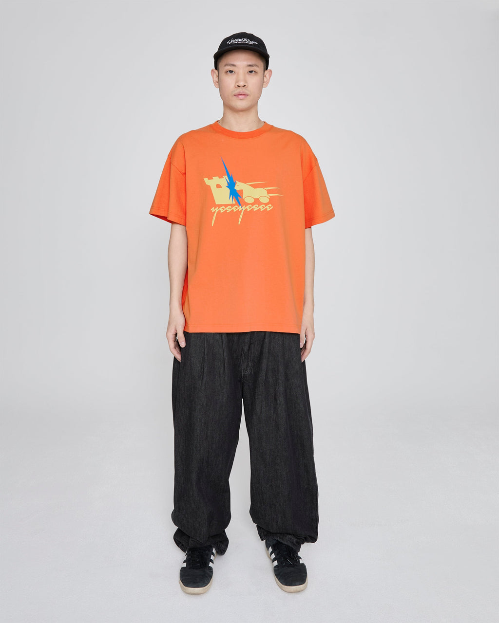 yeseyesee - Y.E.S Hobby Horse Tee (Orange) product image 7 | TRAB K-Fashion Australia